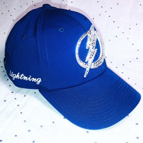 New Bling Tampa Bay Lightning Swarovski Hat main image 8